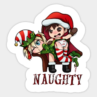 Naughty little elfie Sticker
